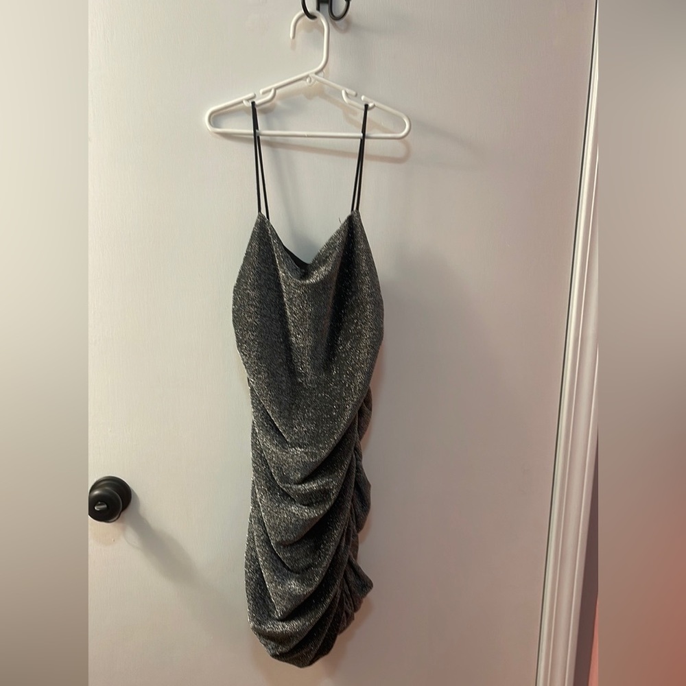 Short Black Sparkly dress. only worn once.